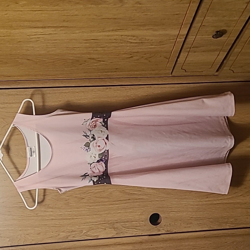 Cowcow, size s, pink dress